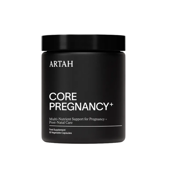 Black supplement container labeled 'DEEP DETOX' by ARTAH on a light gray background