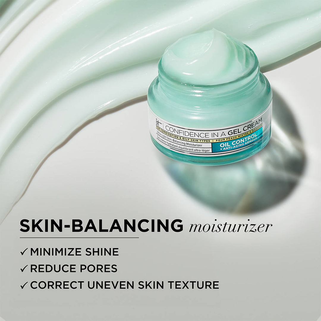 iT Cosmetics Confidence in a Gel Cream Oil Control Moisturiser 60ml