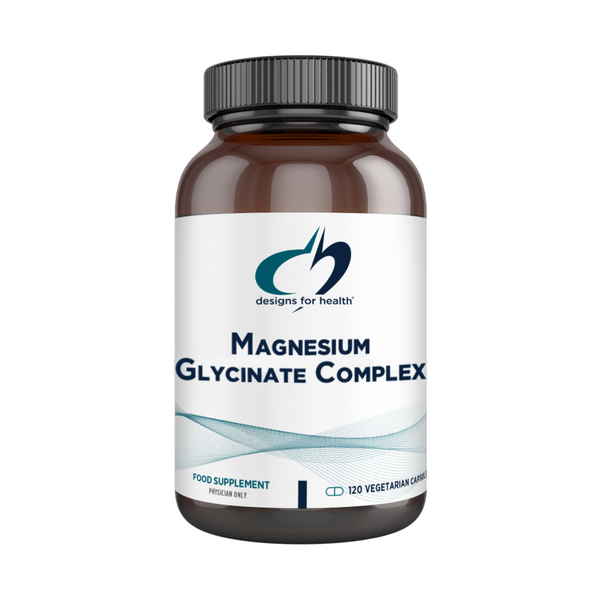 Designs for Health Magnesium Bisglycinate 120 Capsules