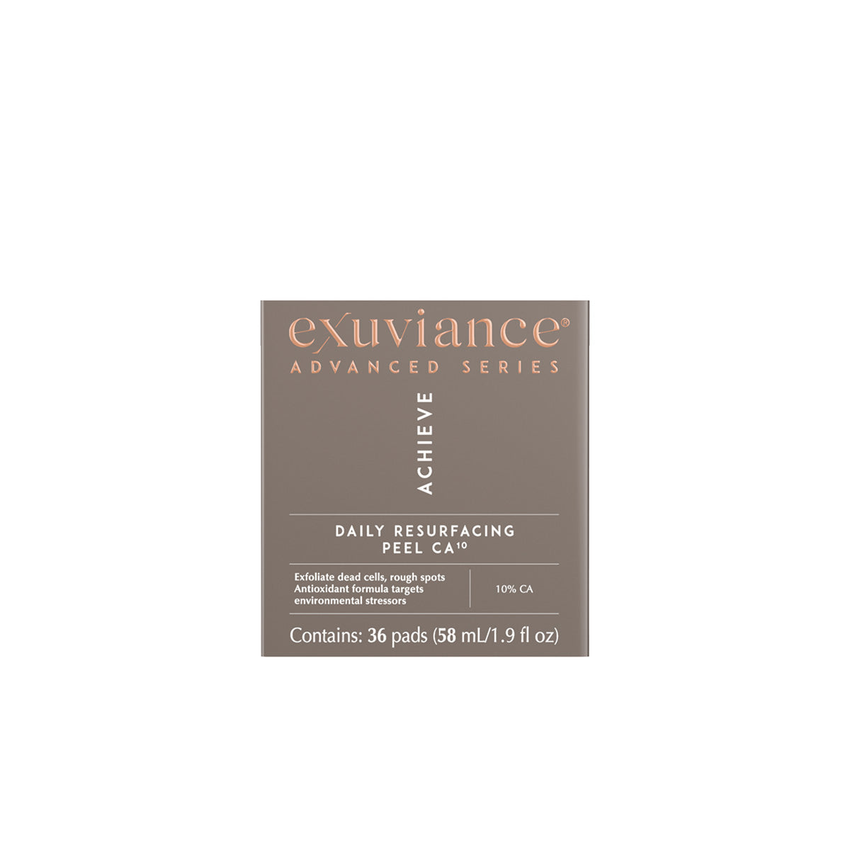 Exuviance Daily Resurfacing Peel CA10 packaging