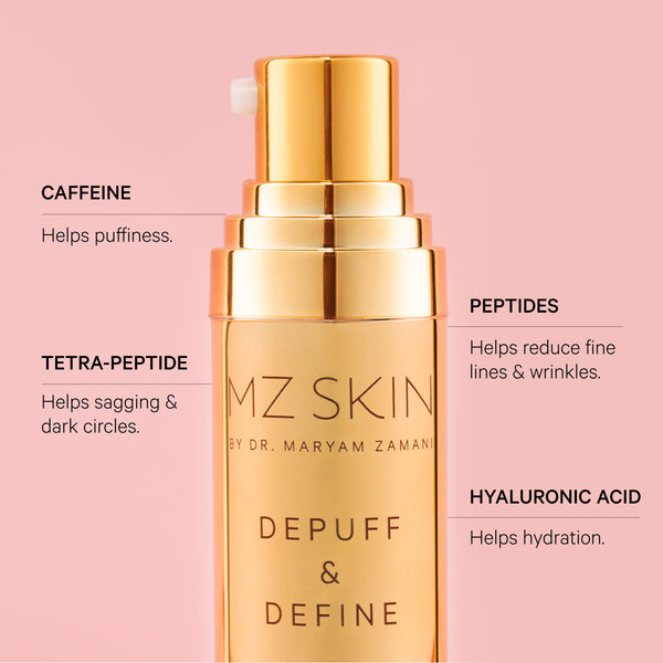 MZ SKIN Depuff & Define Contouring Eye Rescue 15ml
