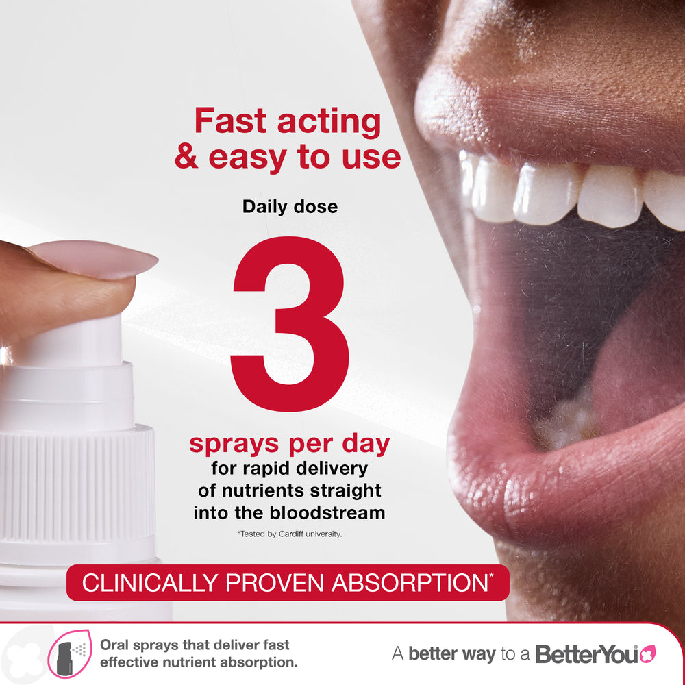 BetterYou Vitamin D3 + K2 Oral Spray