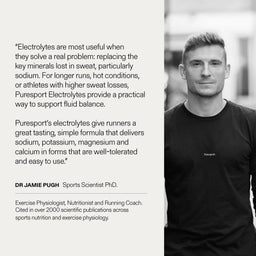 Jamie Pugh Sports Scientist PhD thoughts on Electrolytes. 