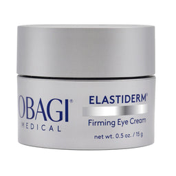 Obagi Elastiderm Firming Eye Cream jar on a white background