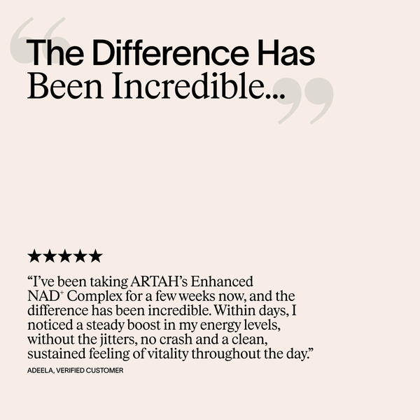 ARTAH Enhanced NAD+ Complex 60 Capsules