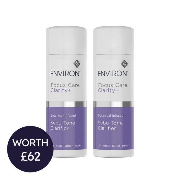 Environ Focus Care Clarity+ Botanical Infused Sebu-Tone Clarifier Twin Set