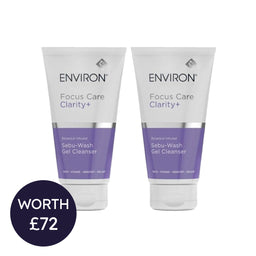 Environ Focus Care Clarity+ Botanical Infused Sebu-Wash Gel Cleanser Twin Set