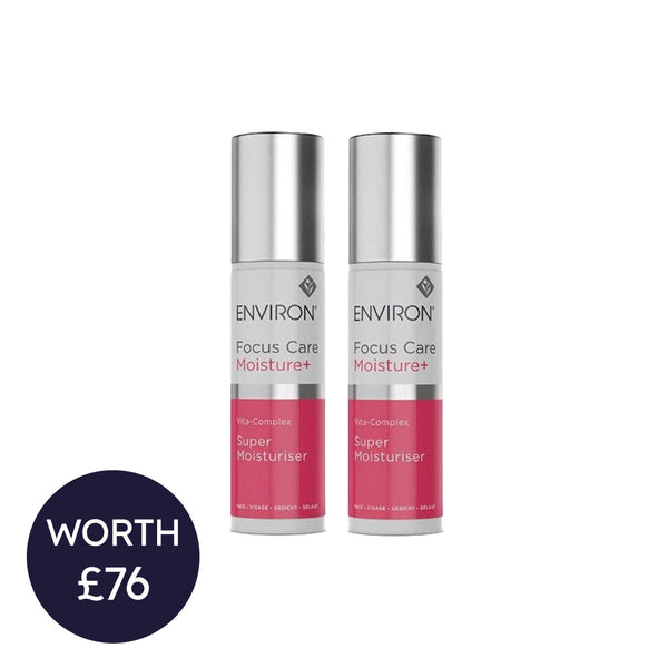 Environ Focus Care Moisture+ Vita-Complex Super Moisturiser Twin Set