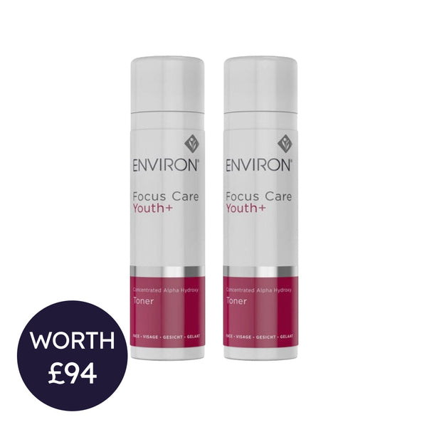 Environ Focus Care Youth+ Concentrated Alpha Hydroxy Toner Twin Set