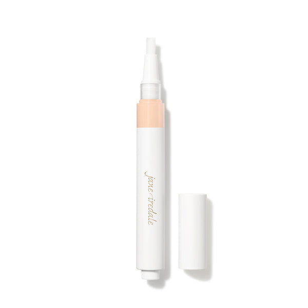 A white cosmetic stick with a peach-colored section near the applicator, shown with its cap off beside it on a clean white background. The brand name 'june tedde' is printed in gold script on the tube.