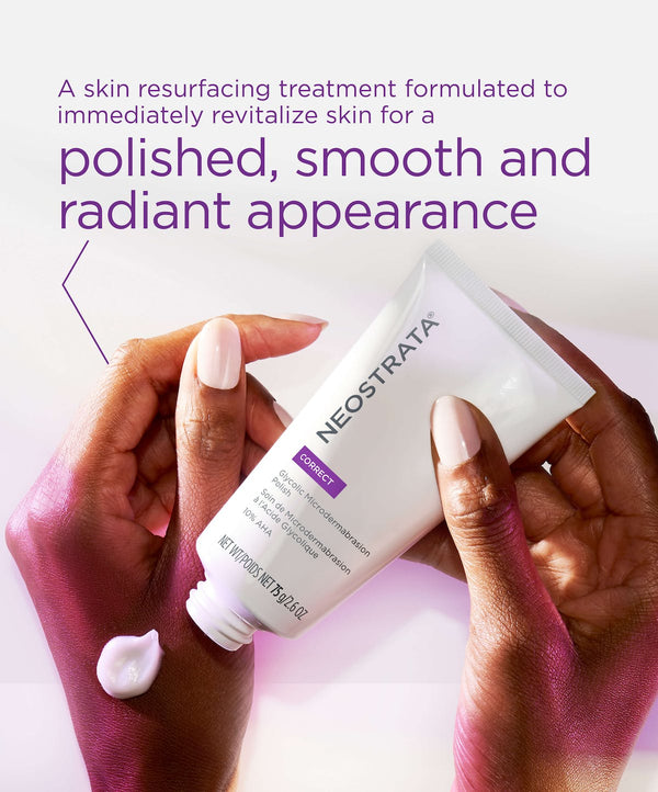 a skin resurfacing treatment formulated to immediately revitalized for a polished, smooth and radiant appearance 