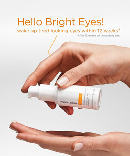 hello brighter eyes, wake up tired looking eyes within 12 weeks
