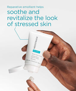 reparative emollient helps soothe and revitalize the look of stressed skin