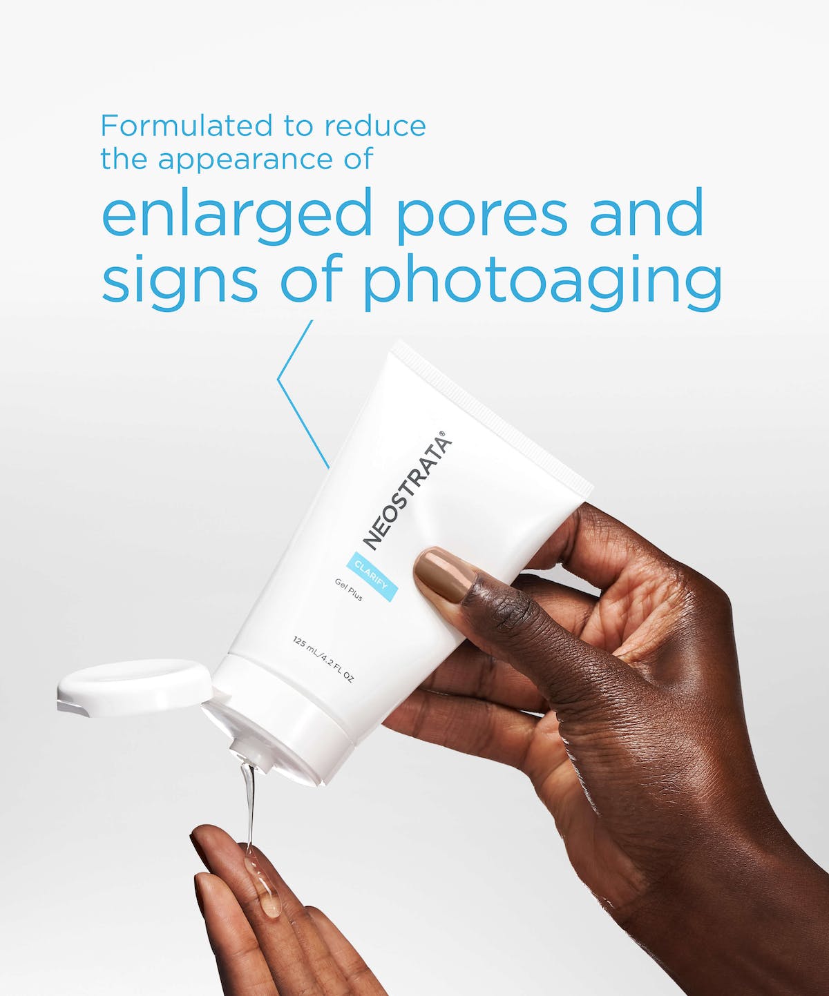 formualted to reduce the appearance of enlarged pores and signs of photoaging