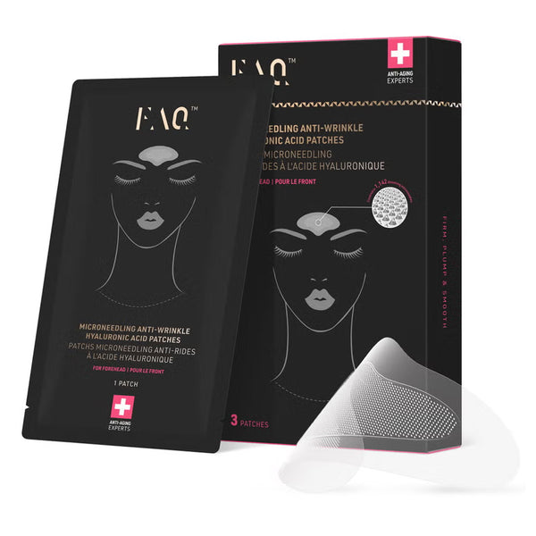 FOREO FAQ Microneedling Anti-Wrinkle Hyaluronic Acid Patches For Under Eyes