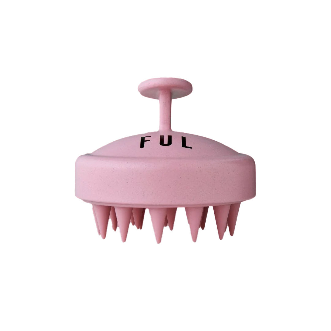 FUL Scalp Massager Shampoo Brush - Pink