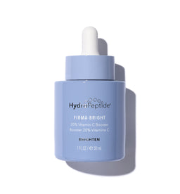 HydroPeptide Firma-Bright vitamin C booster bottle on a white background