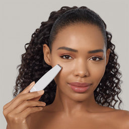 GESKE MicroCurrent Face-Lift Pen | 6 in 1 | Being used on face