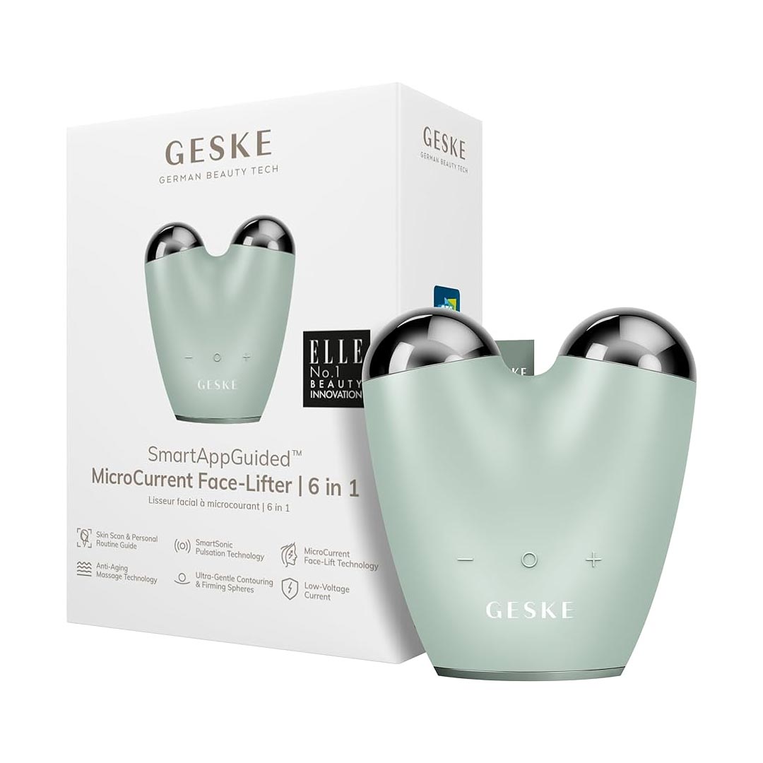 GESKE MicroCurrent Face-Lifter | 6 in 1 Green