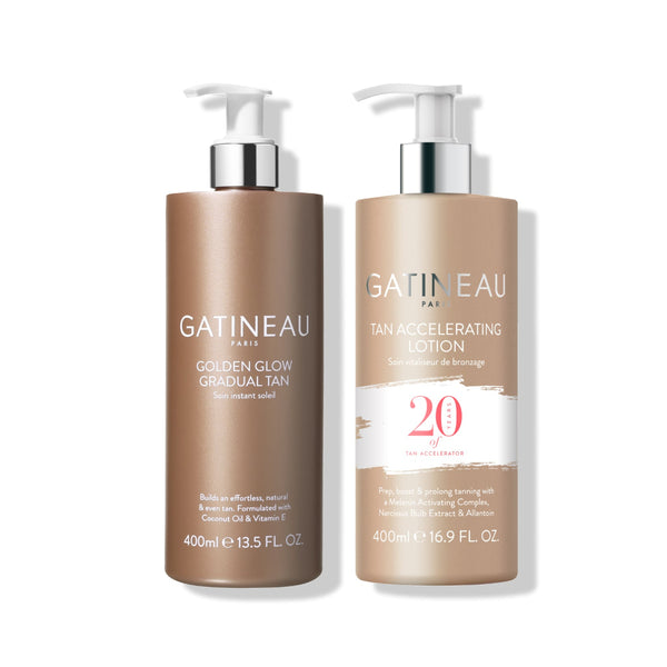 Gatineau Tan Accelerator and Golden Glow Gradual Tan Duo