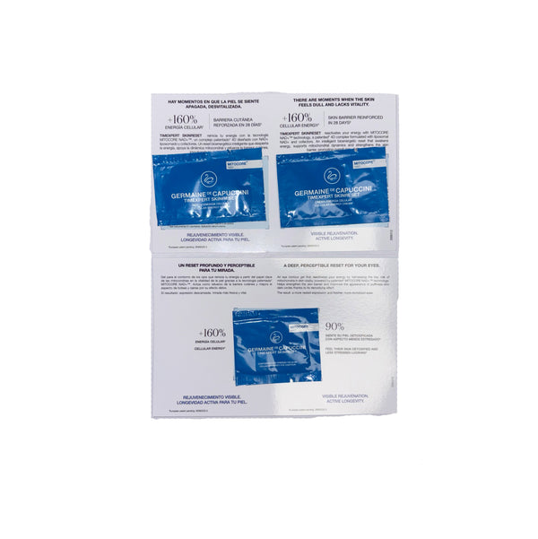 Freebie: Germaine de Capuccini Skinreset Cellular Energy Serum, Cream and Eye Contour Sachet Trio