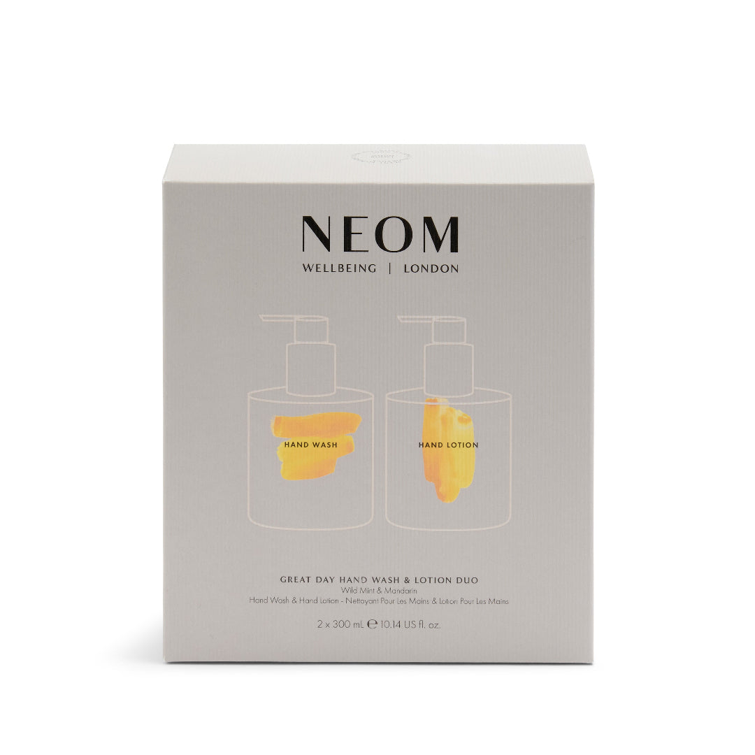NEOM Great Day Hand Wash & Lotion Duo
