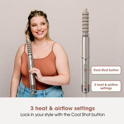 Shark Beauty FlexStyle 4-in-1 Air Styler & Hair Dryer for Straight & Wavy Hair - Stone - 2025 Edition