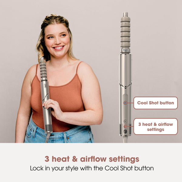 Shark Beauty FlexStyle 4-in-1 Air Styler & Hair Dryer for Straight & Wavy Hair - Stone - 2025 Edition