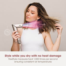 Shark Beauty FlexStyle 4-in-1 Air Styler & Hair Dryer for Straight & Wavy Hair - Stone - 2025 Edition