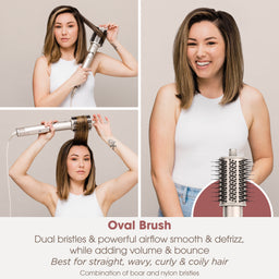 Shark Beauty FlexStyle 4-in-1 Air Styler & Hair Dryer for Straight & Wavy Hair - Stone - 2025 Edition