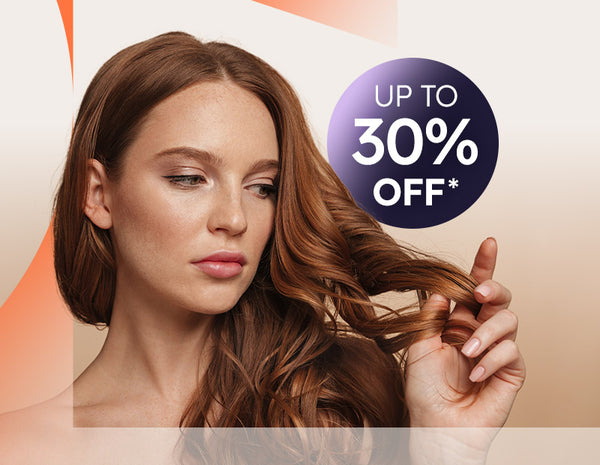 haircare flash sale up to 30% off