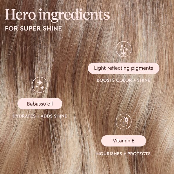 Freebie: Glaze Supergloss Clear Conditioning Hair Gloss Sheer Glow Mini 50ml