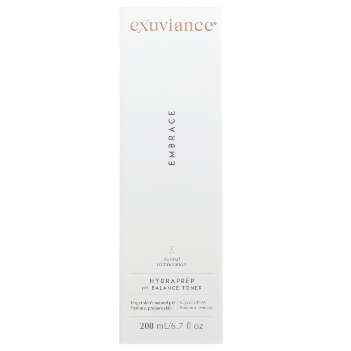 Exuviance HydraPrep pH Balance Toner packaging