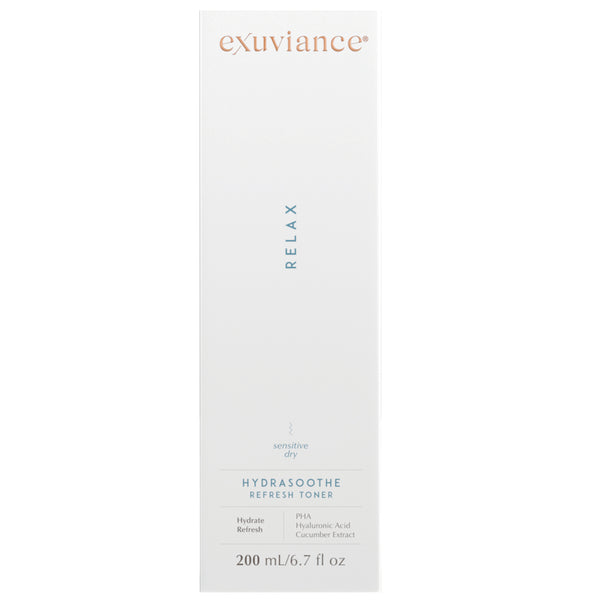 Exuviance HydraSoothe Refresh Toner packaging