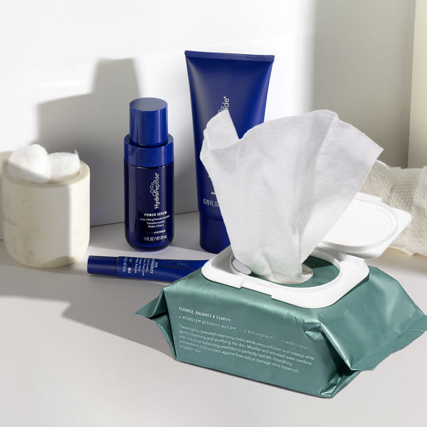 HydroPeptide HydroActive Cleanse Micellar Facial Towelettes