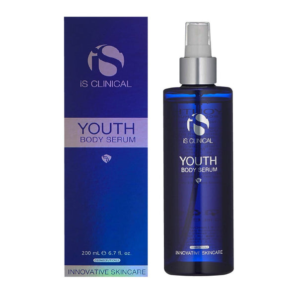 iS Clinical Youth Body Serum 200ml bottle and packaging