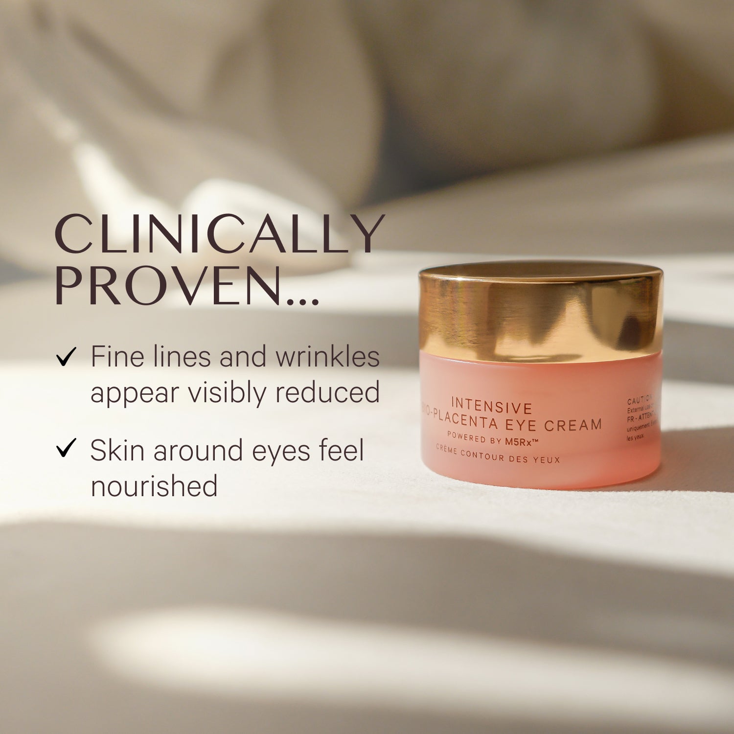 MZ SKIN Intensive Bio Placenta Eye Cream 15ml | Face the Future