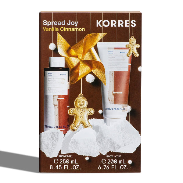 KORRES Vanilla Cinnamon Set Showergel + Body Milk