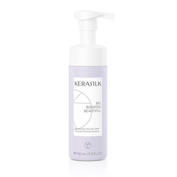 Kerastilk hair product bottle on a white background