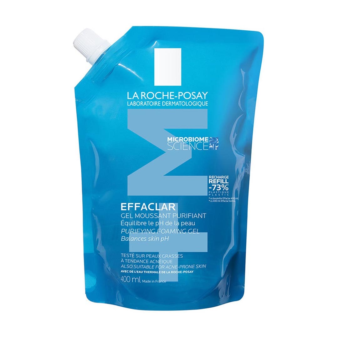 La Roche-Posay Effaclar Purifying Gel Cleanser 400ml Refill