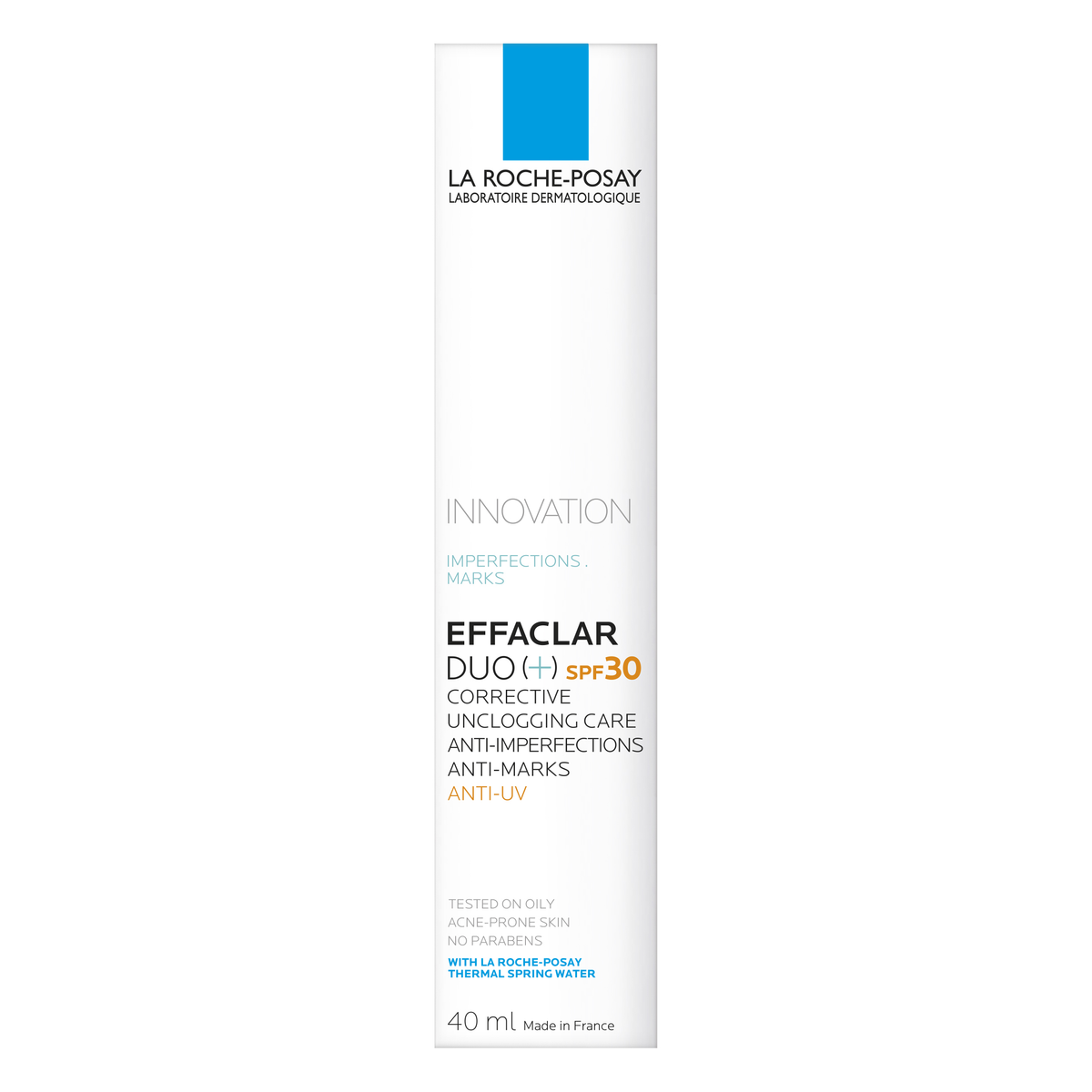 La Roche-Posay Effaclar Duo+ SPF 30 packaging 