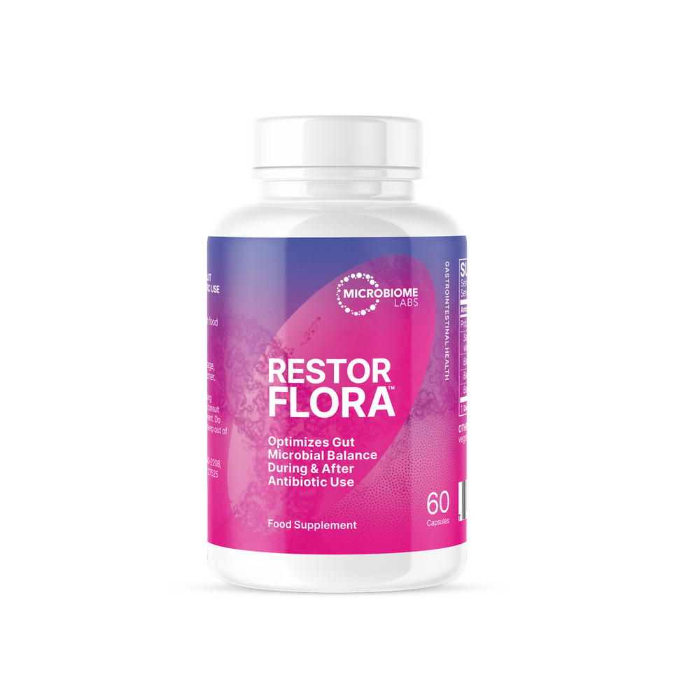 Microbiome Labs Restorflora 60 Capsules