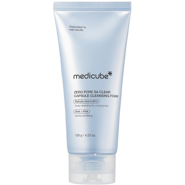 Medicube Zero Pore SA Clear Capsule Cleansing Foam 120g