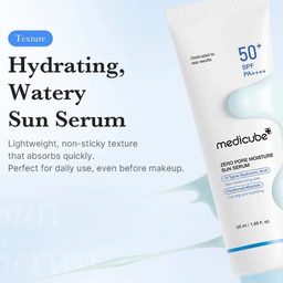 Medicube Zero Pore Moisture Sun Serum PA++++ SPF50+ 50ml