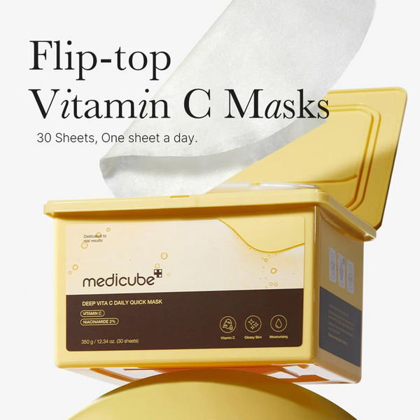 Medicube Deep Vita C Daily Quick Sheet Masks x30