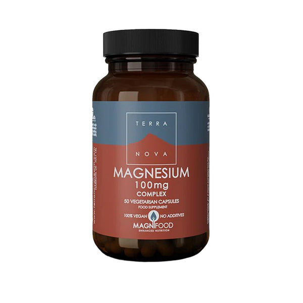 Terranova Magnesium 100mg Complex (Bisglycinate) 50 Capsules