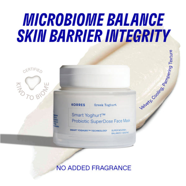 Korres Smart Yoghurt Probiotic SuperDose Face Mask 100ml