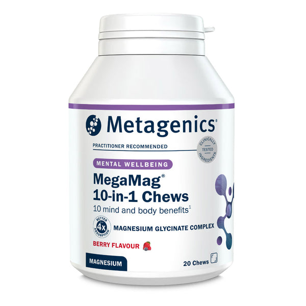 Metagenics MegaMag 10-in-1 Chews - 20 Chews