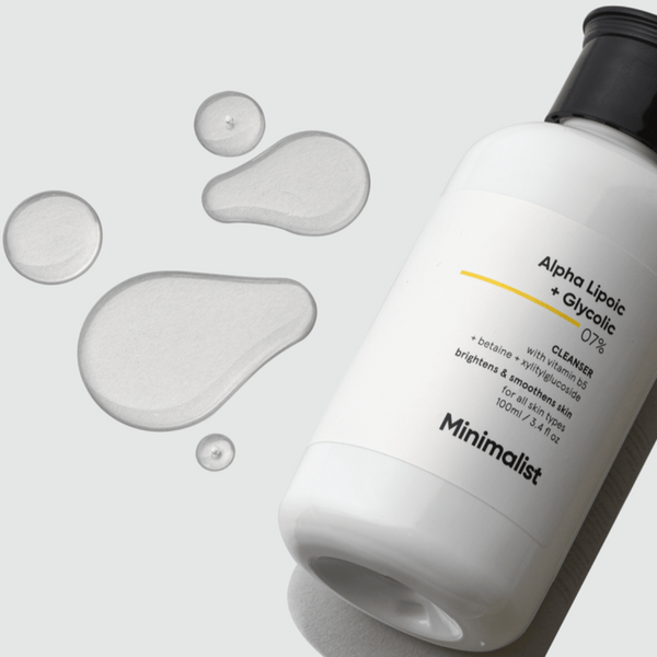 Minimalist Alpha Lipoic + Glycolic 07% Cleanser