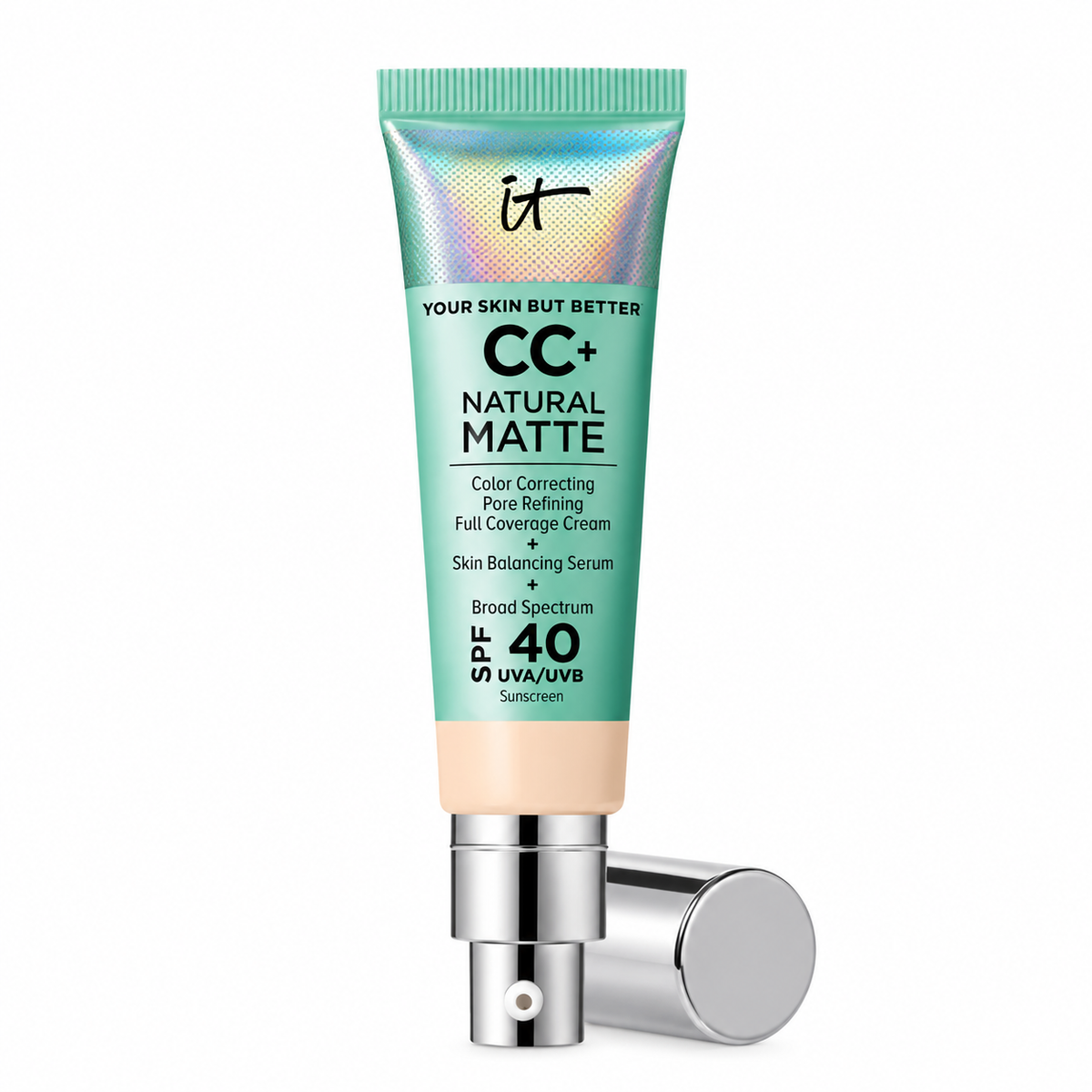 iT Cosmetics Your Skin But Better CC+ Natural Matte with SPF 40 32ml Fair Beige